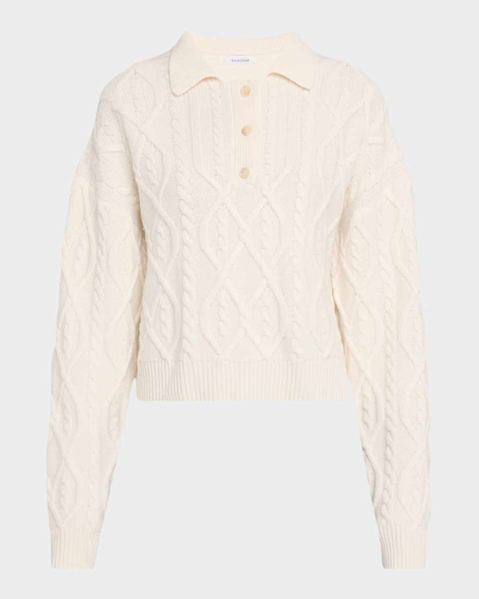 Ultra Luxe Cable-Knit Sweater